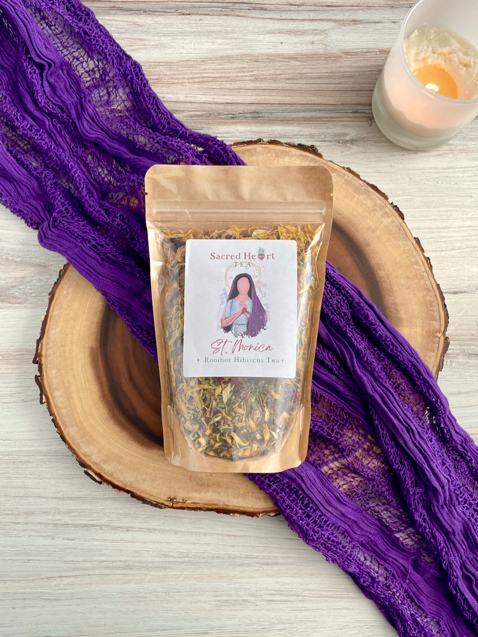 Saint Monica | Rooibos Hibiscus Tea image 0