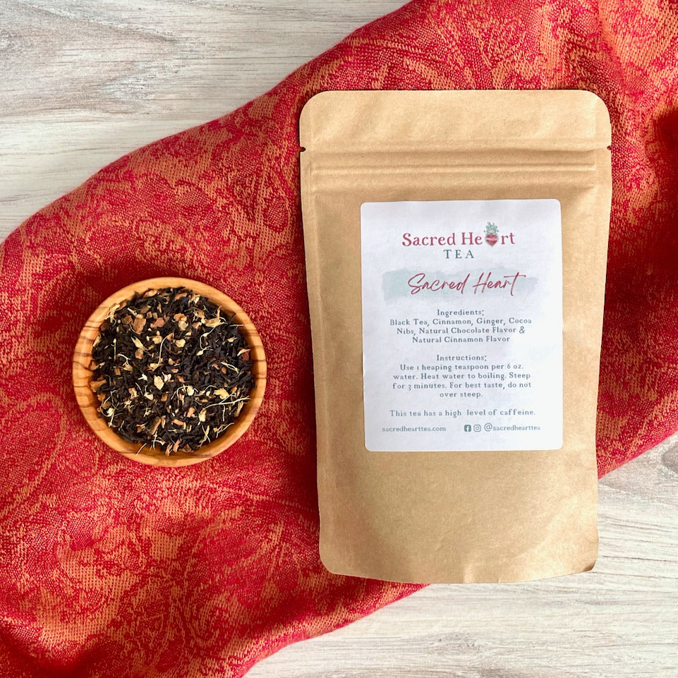 Sacred Heart of Jesus | Chocolate Chai image 1
