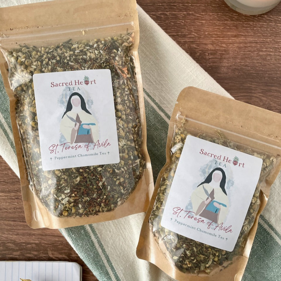 St Teresa of Avila | Peppermint Chamomile Tea image 3