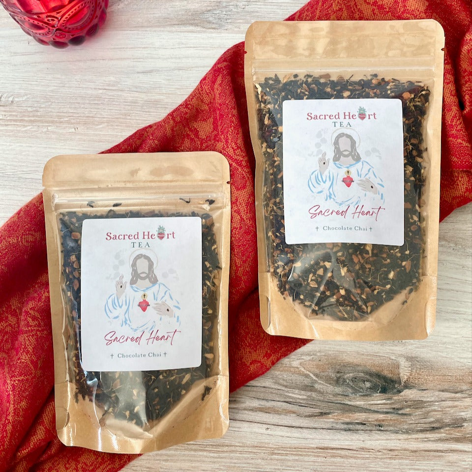 Sacred Heart of Jesus | Chocolate Chai image 3
