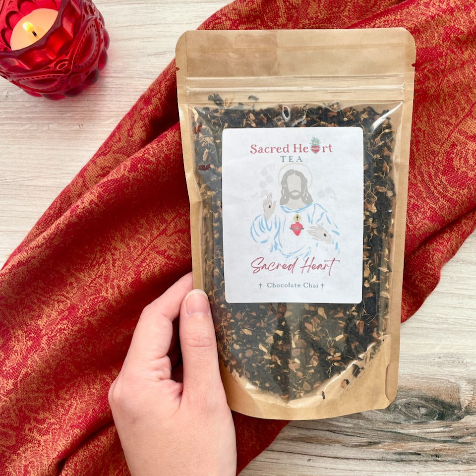 Sacred Heart of Jesus | Chocolate Chai image 0