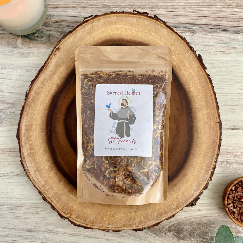 St Francis of Assisi | Rooibos Pecan Turtle image 0
