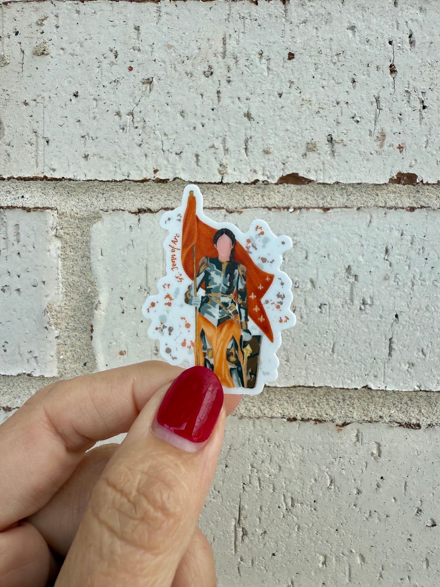 Saint Vinyl Mini Sticker Set – St. Padre Pio, St. Joan of Arc & The Sacred Heart of Jesus